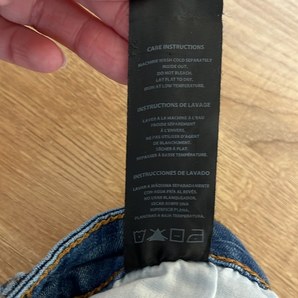 Buffalo David Bitton Gemma Mid Rise Slim Jeans Size 30 Medium Wash Straight Leg - Picture 7 of 10